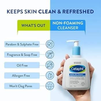 Cetaphil Gentle Skin Cleanser 473mL for sensitive skin
