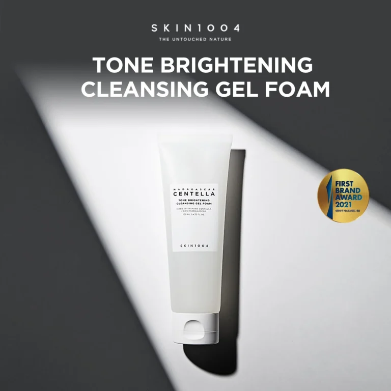 SKIN1004 Madagascar Centella Tone Brightening Cleansing Gel Foam 125mL – Brightening Korean Cleanser