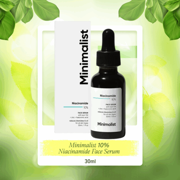 Minimalist Niacinamide 10% Face Serum 30mL — Oil Control & Brightening Serum